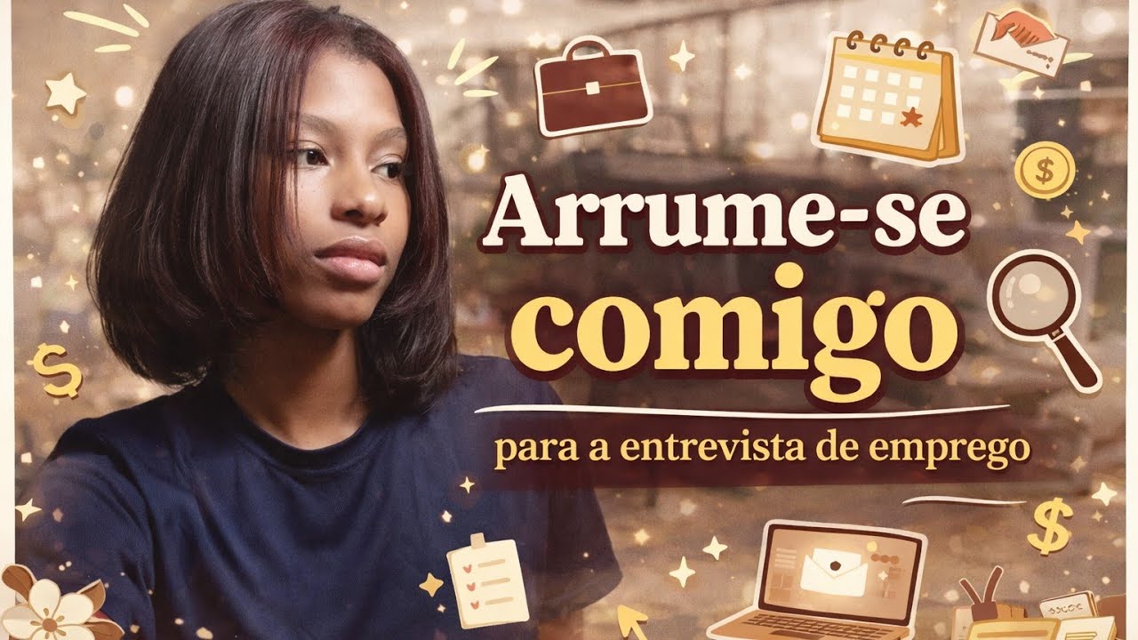Entre Meninas ♥ Arrume-se comigo para a entrevista de emprego 💼📚