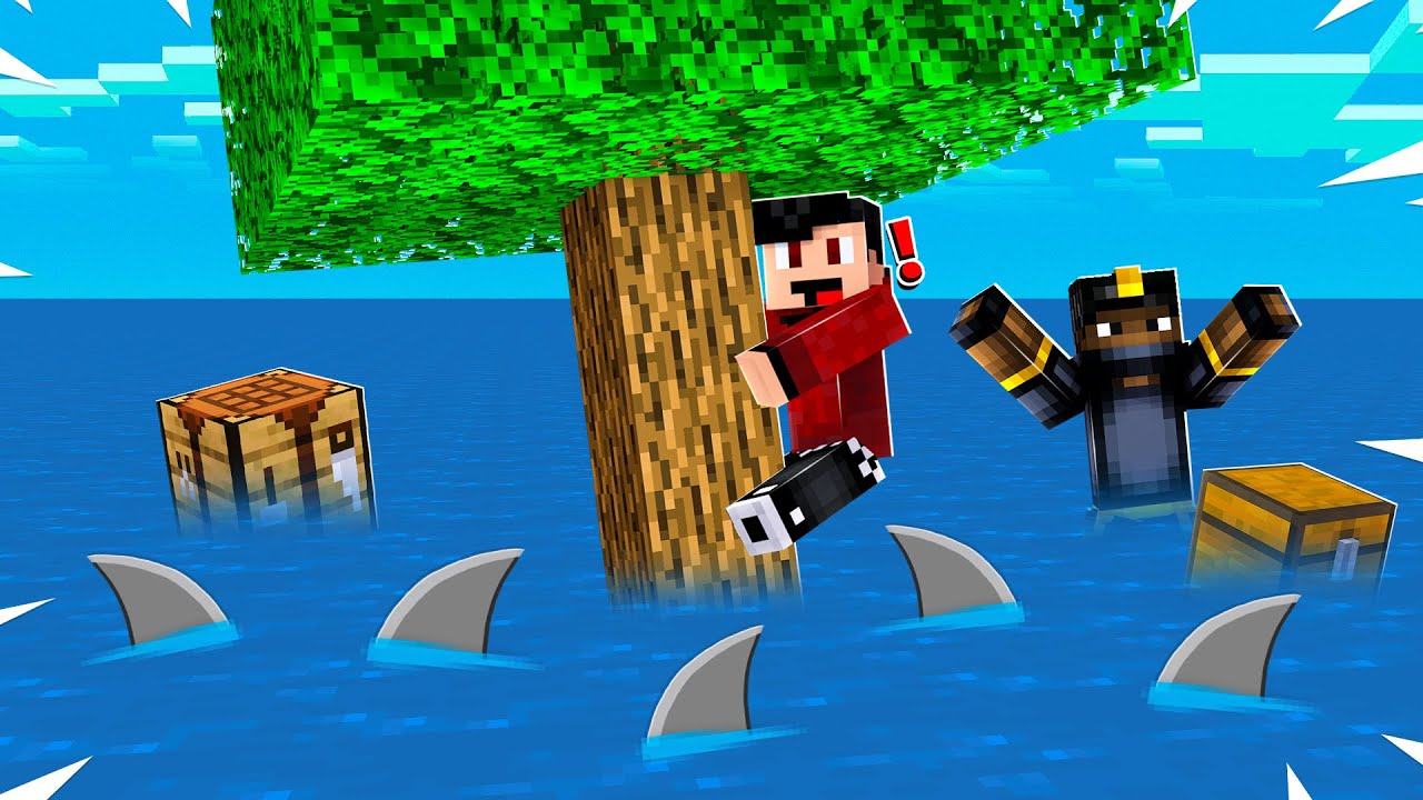 Minecraft But Water Rises Every 30s!