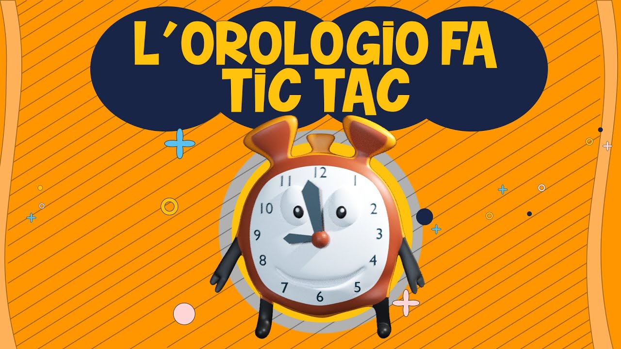 L'orologio fa TIC TAC - baby dance - canzoni per bambini - musica per bimbi