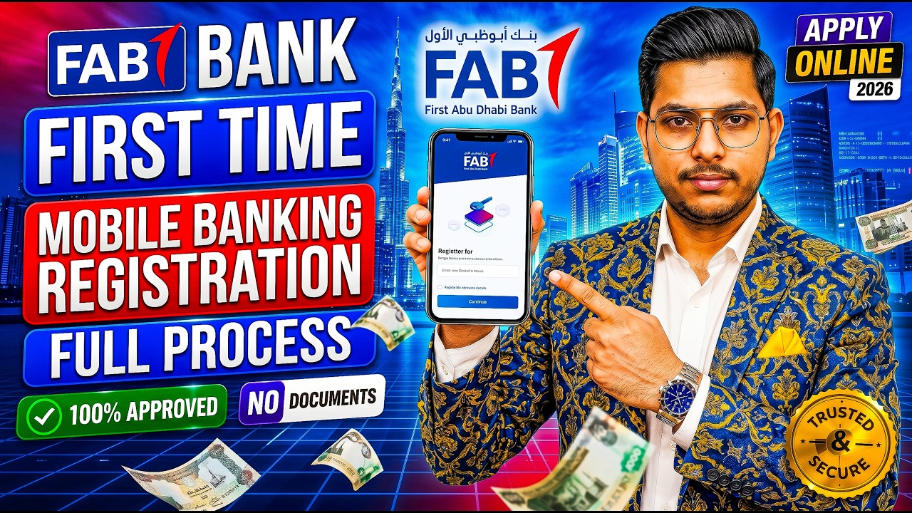 How To Register FAB Bank Mobile App in UAE 2026 | FAB Mobile Banking Activate Full Setup Guide 2026