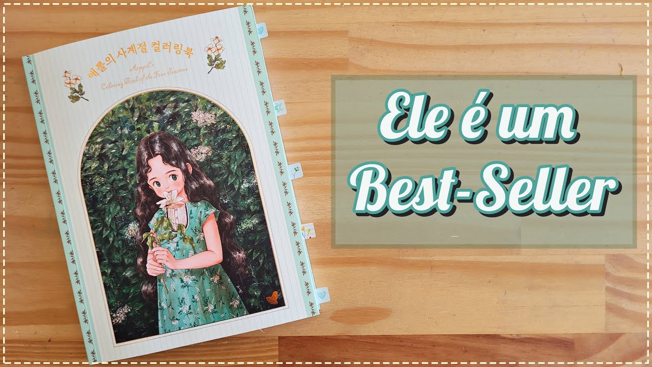 REVIEW Livro para Colorir The Four Seasons - Aeppol