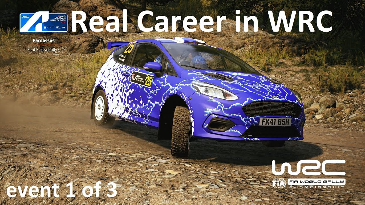 EA WRC | club Real Career in WRC | ралли Греция | День 1