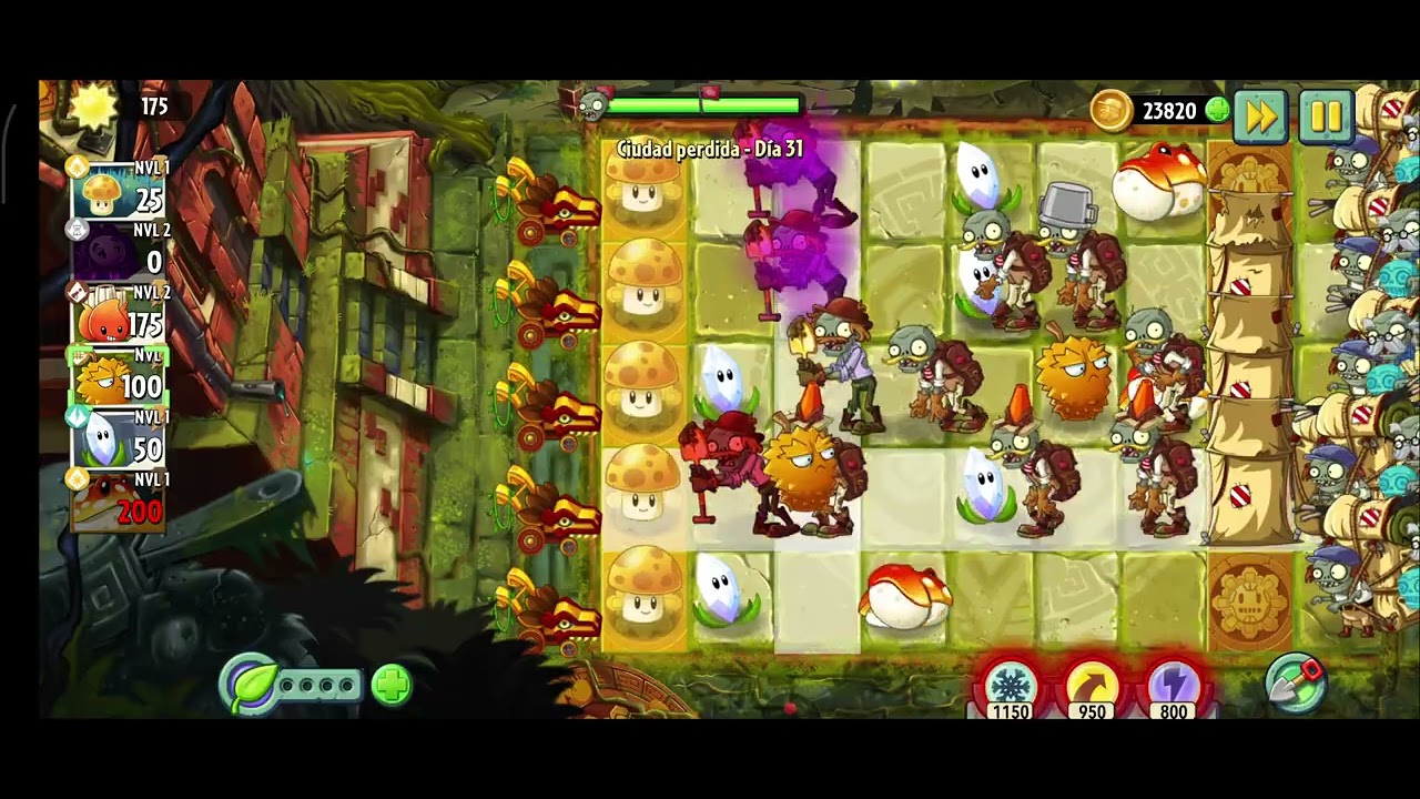 Plants vs. Zombies 2: It's About Time Gameplay 