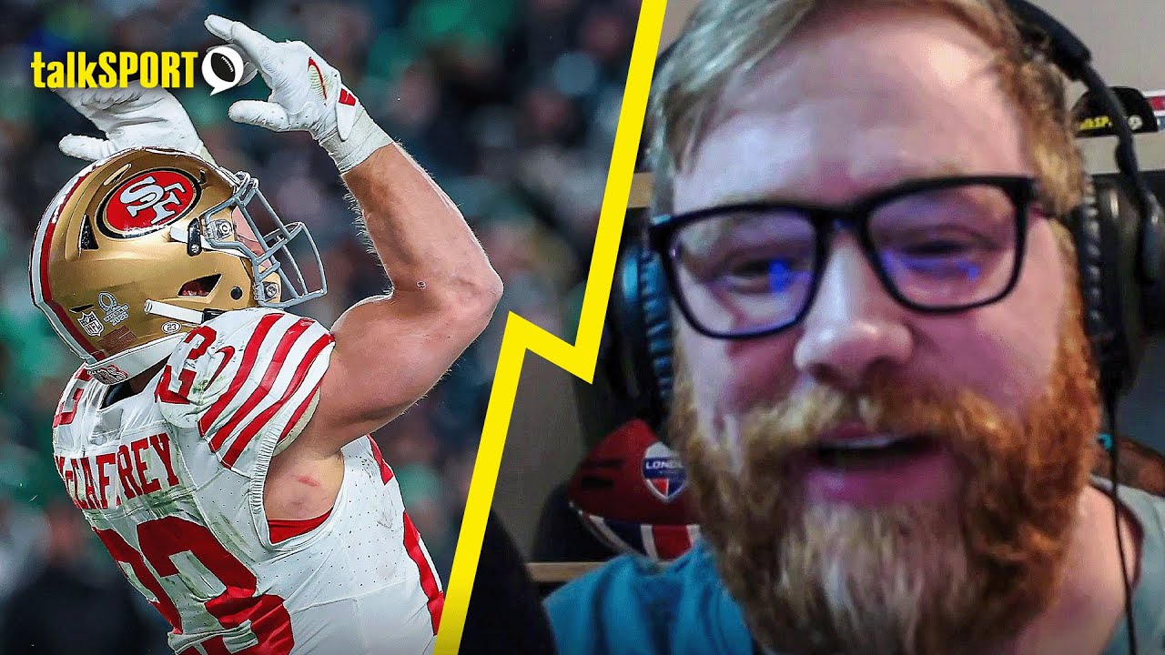 talkSPORT NFL Voice Will Gavin Goes VIRAL After ICONIC Christian McCaffrey Touchdown Calls!