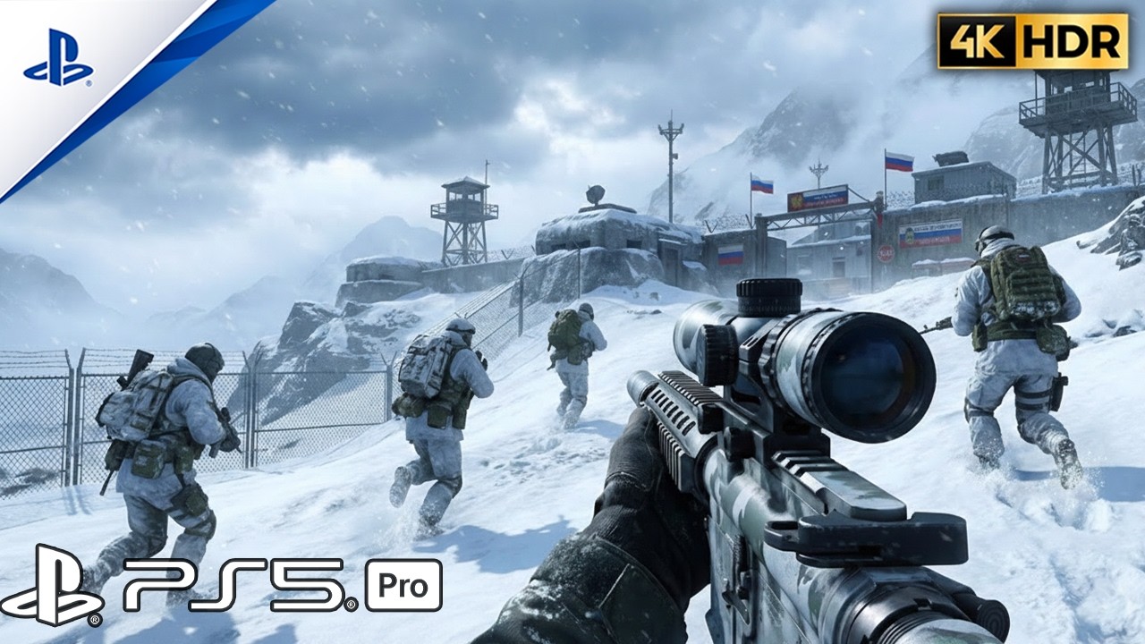 (PS5) Infiltrating Russian Military Base | Ultra-Realistic Call of Duty 4K UHD  Gameplay