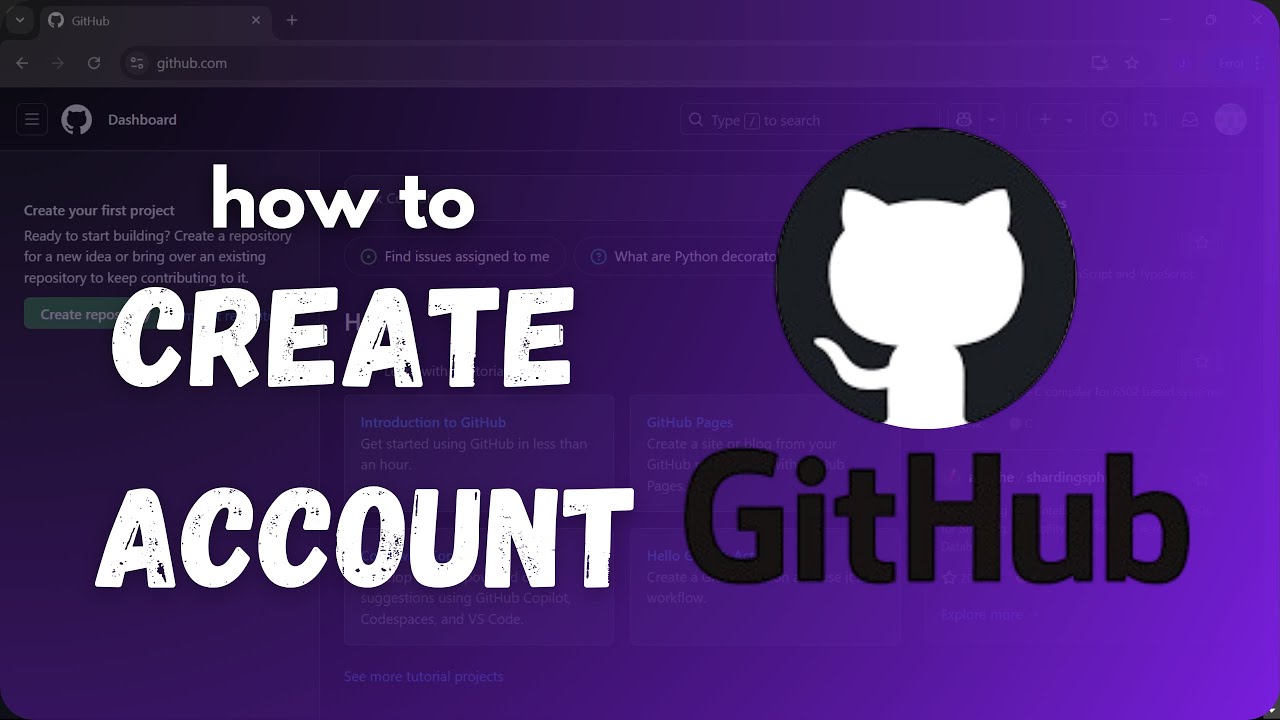 How to Create a GitHub Account (2025) | Github Sign Up | Step-by-Step Tutorial