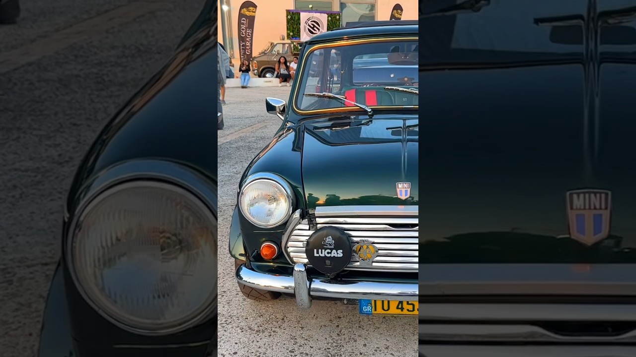 Classic Mini Cooper at its best 💎