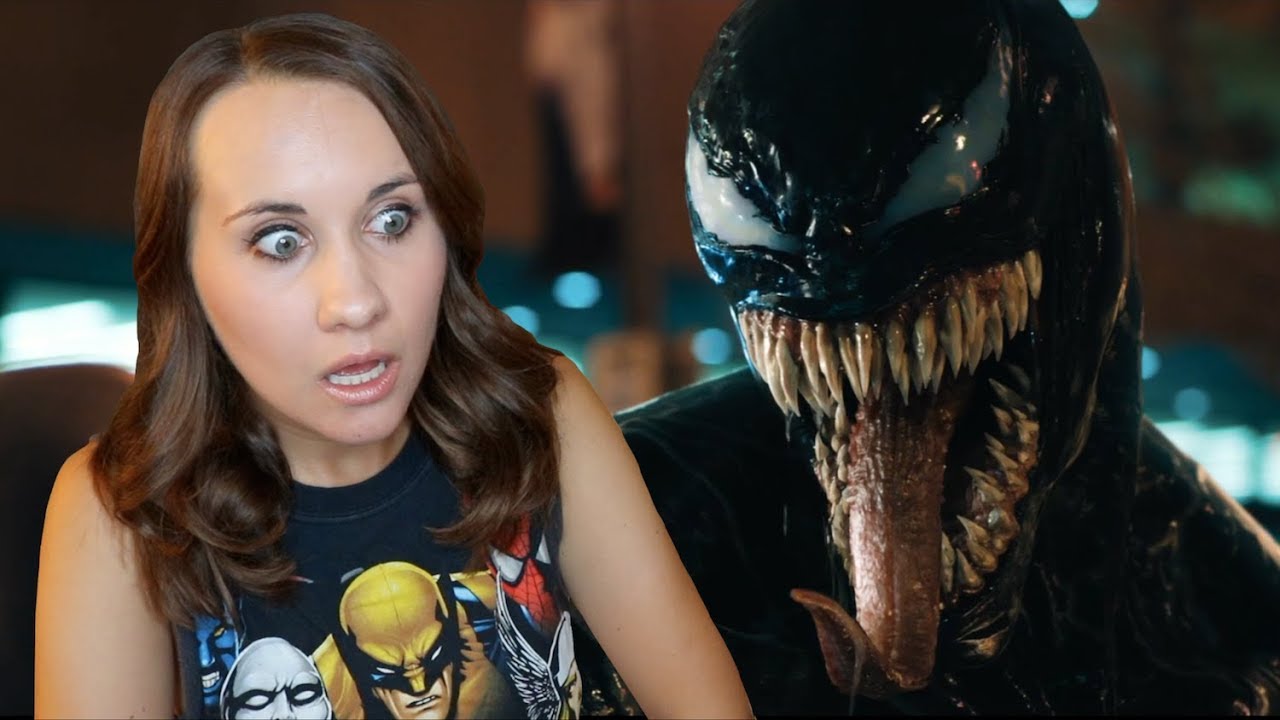 Rachel Reacts to VENOM Official Trailer || Adorkable Rachel