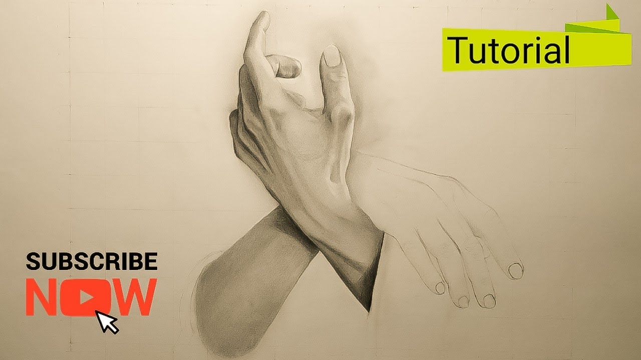How to shade hand and fingers? Part 1
