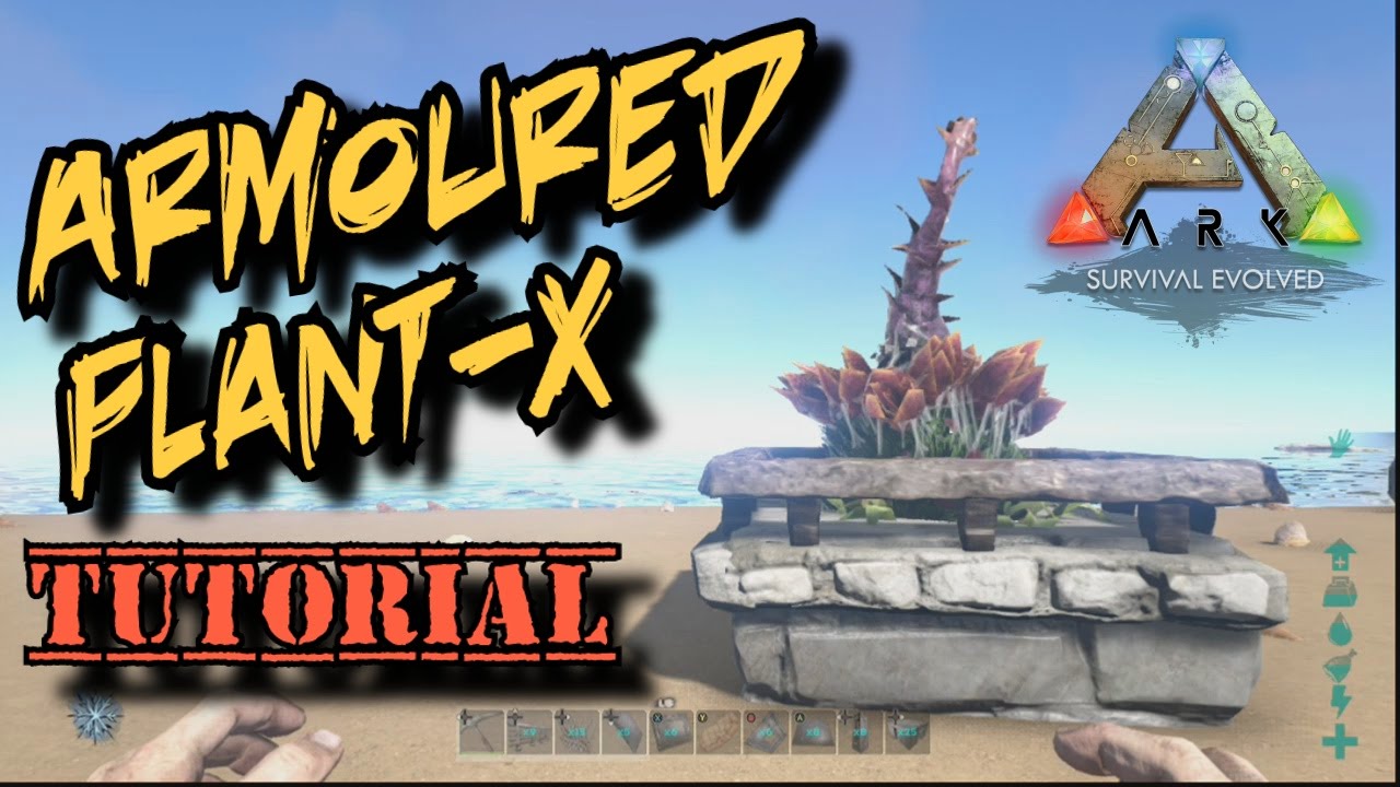 Armoured Plant Species X Turrets Tutorial - Ark Survival Evolved
