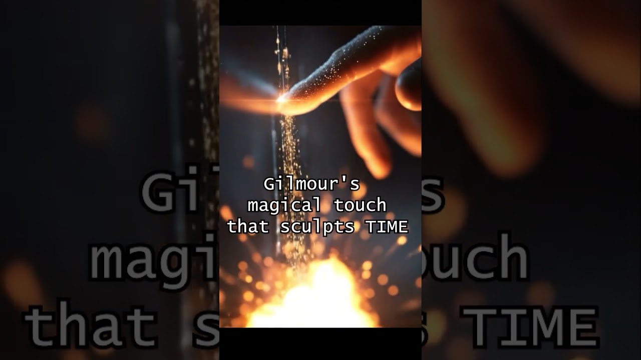 David Gilmour, sculptor of time