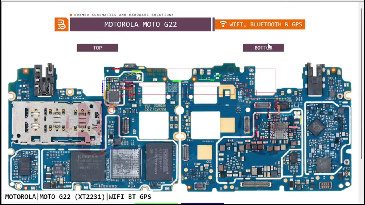 Motorola g22 Schematic Diagram all Section Jumper Ways Hardware Solutions...