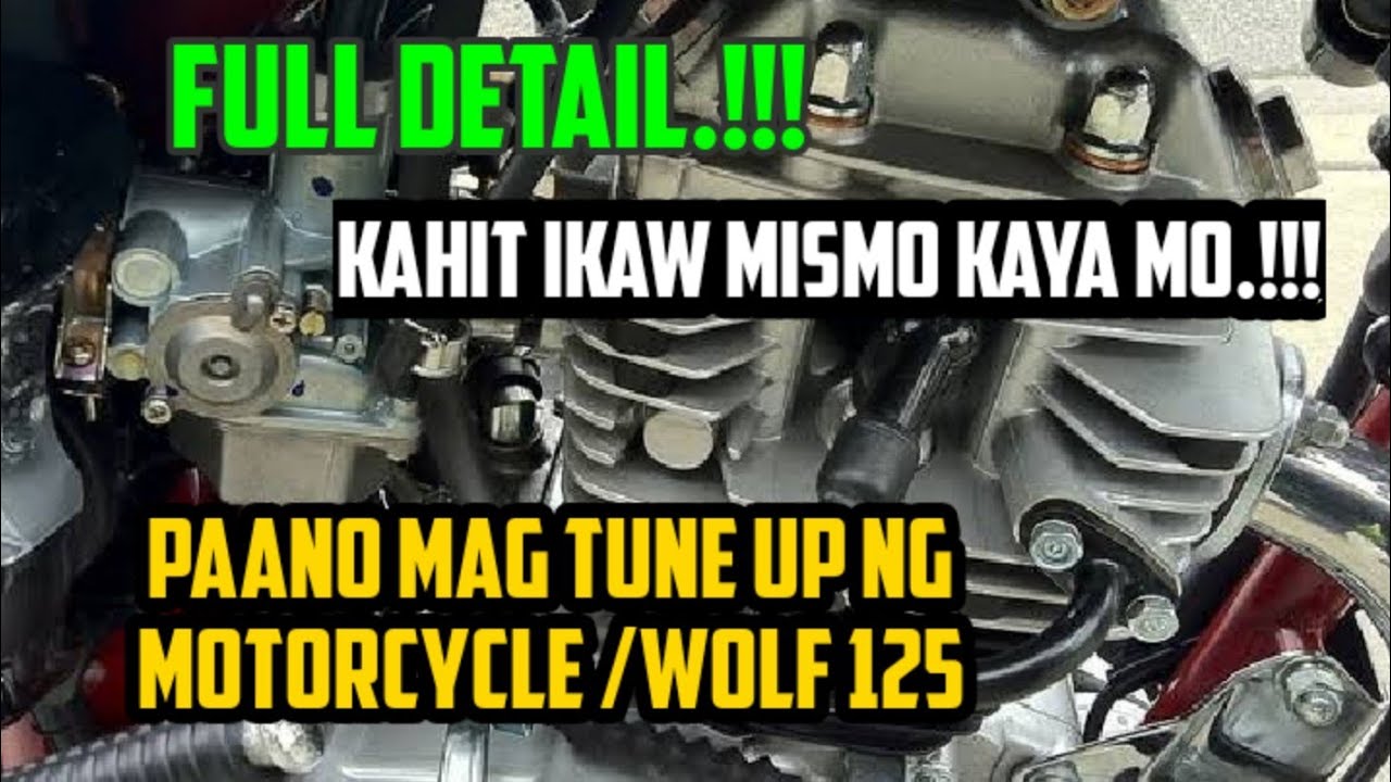 Paano mag tune up ng SYM Wolf 125/ | How to adjust valve clearance motorcycle engine