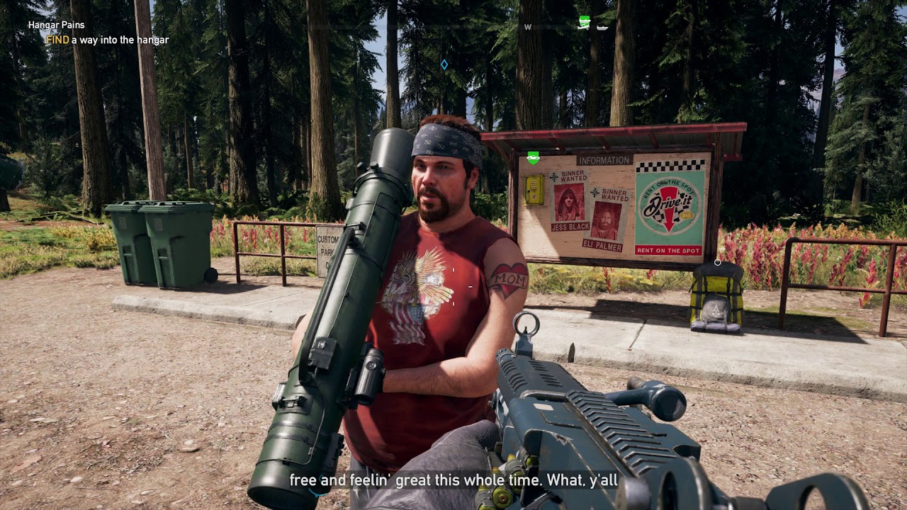 Far Cry 5 - Hangar Pains (Prepper Stash) Langdowne Airstrip: Find a Way Into Hangar 