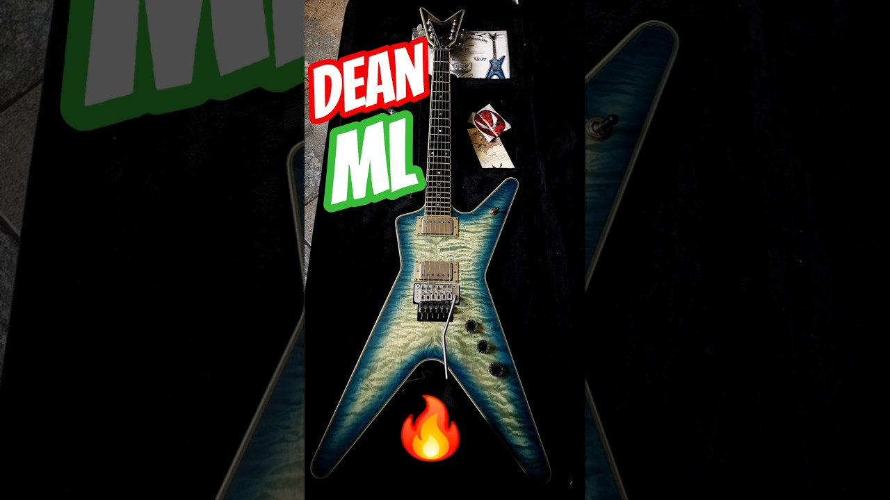 ✅ DEAN ML 40th Anniversary 😍 #deanguitars #dimebag #Pantera #zakkwylde #cob