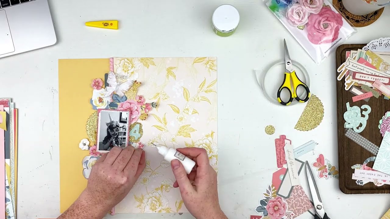 Scrapbook Process Video #72 - 4 - Color Rush Studio DT