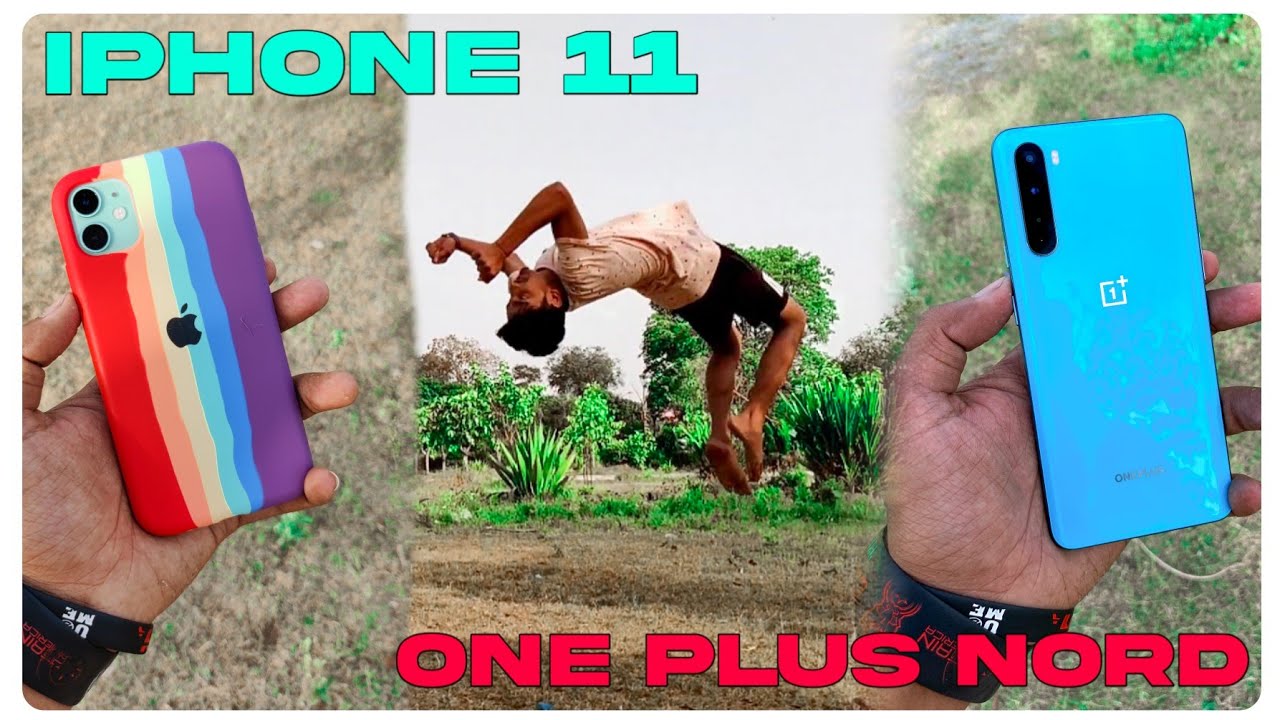 iPhone 11 VS OnePlus Nord || Kicxter's Review
