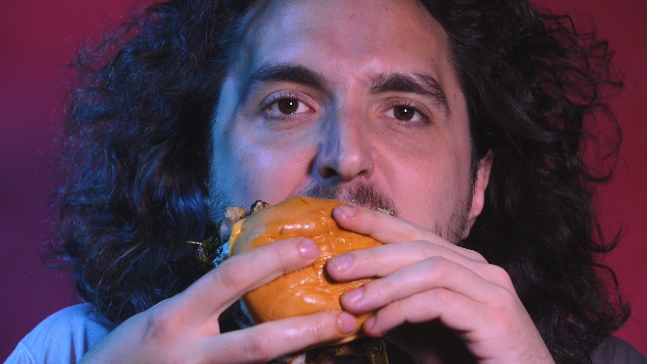 ASMR Eating Brooklyn Star Pork Chop Sandwich 먹방