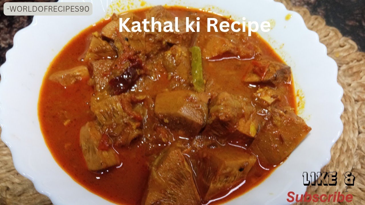 Kathal Ki Sabzi Recipe | Village Style Jackfruit Curry |Veg Mutton Taste|Bihar Special Kathal Recipe