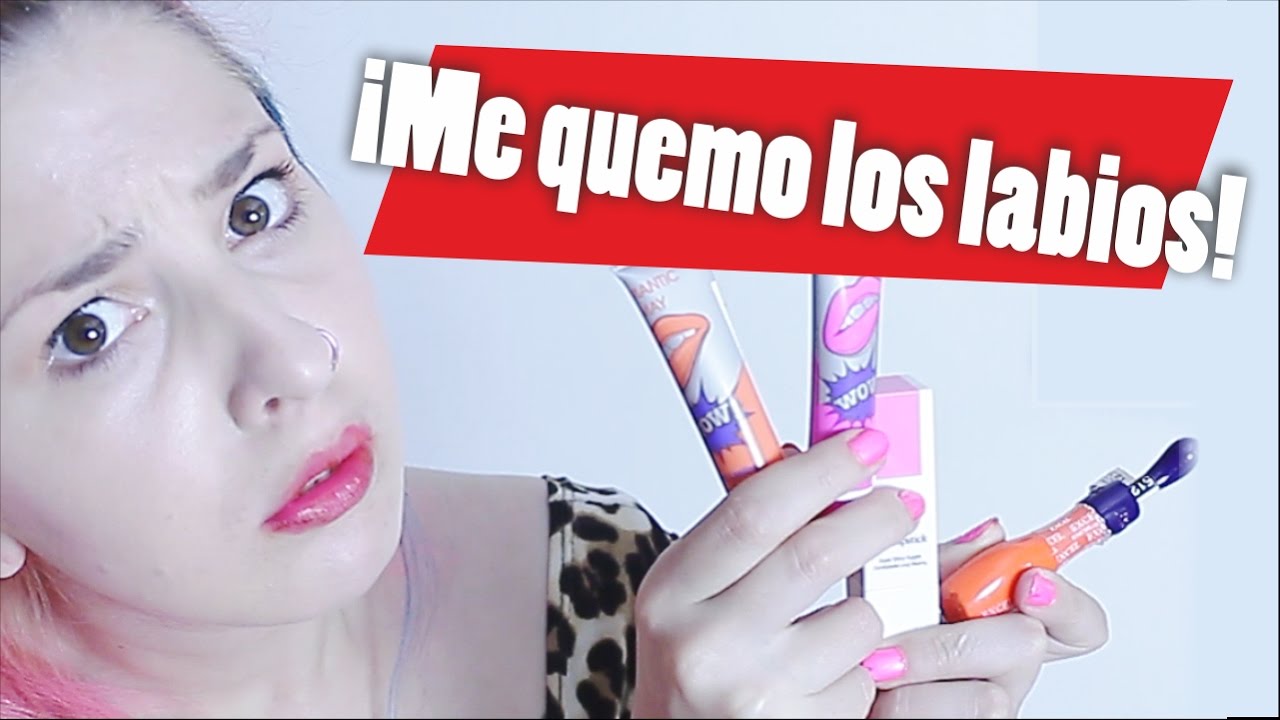 PROBANDO LABIALES RAROS ✩  Ann sin Look