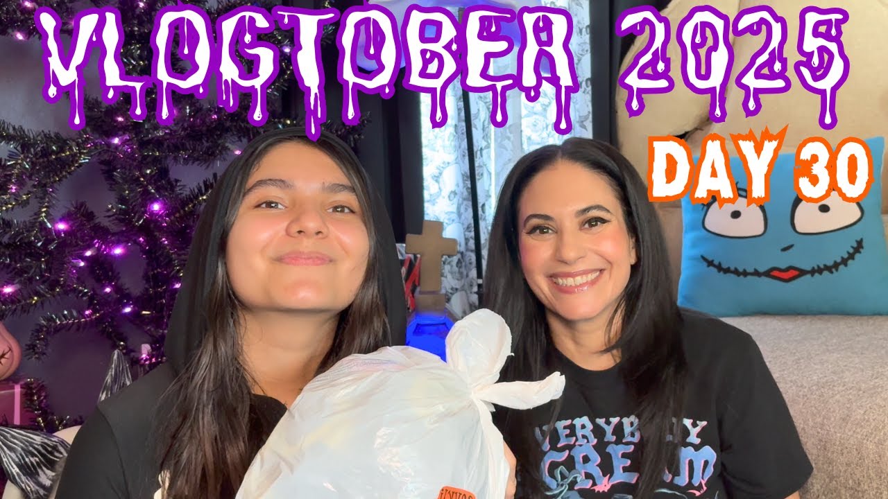👻 🎃 VLOGTOBER 2025 ДЕНЬ 30 I ОБРАТНЫЙ ОТСЧЕТ ДО ХЭЛЛОУИНА И РАСПАКОВКА ТАЙНЫ I ОКТЯБРЯ 2025