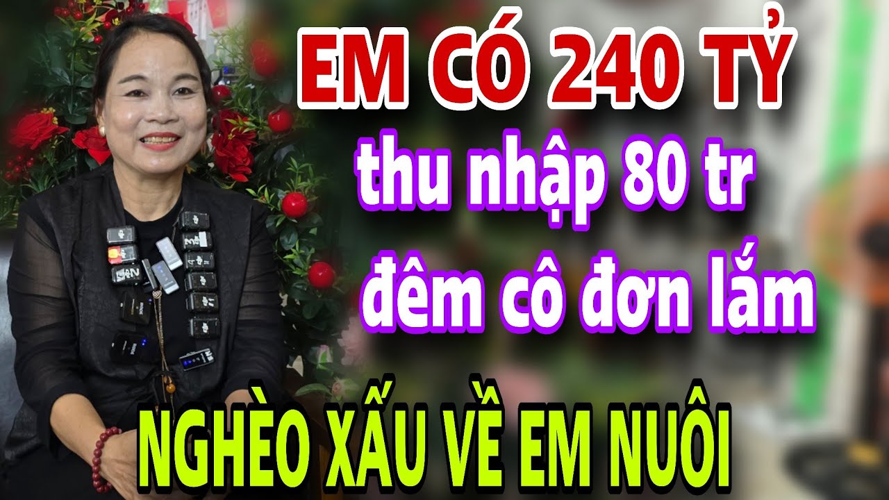 CHẤN ĐỘNG Chị Chủ Xinh Đẹp Có 240 Tỷ Đêm Cô Đơn Lắm Nghèo Già Xấu Em Cũng Chịu 