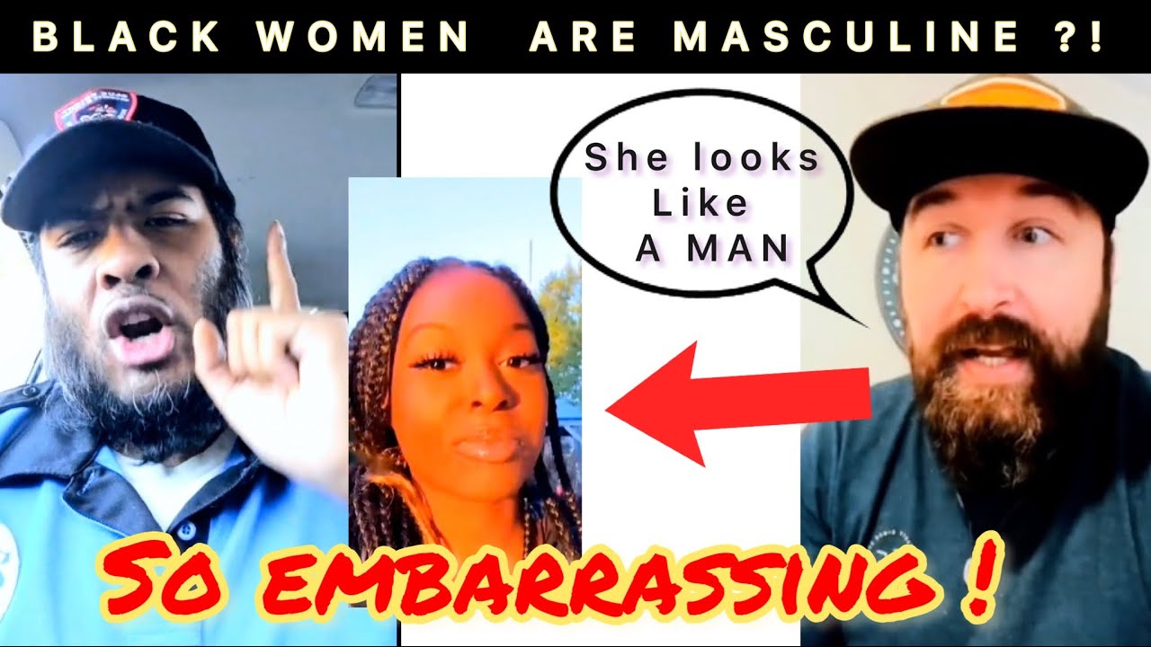 White ⚪️ Man called out for saying this. BLÅCK ☕️ WOMEN masculinized again!