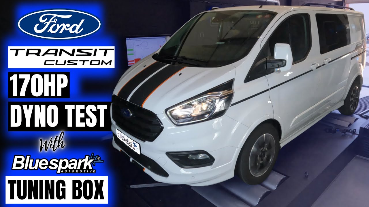 Ford Transit Custom 2.0 167bhp/170ps Dyno Test with Bluespark Tuning Box