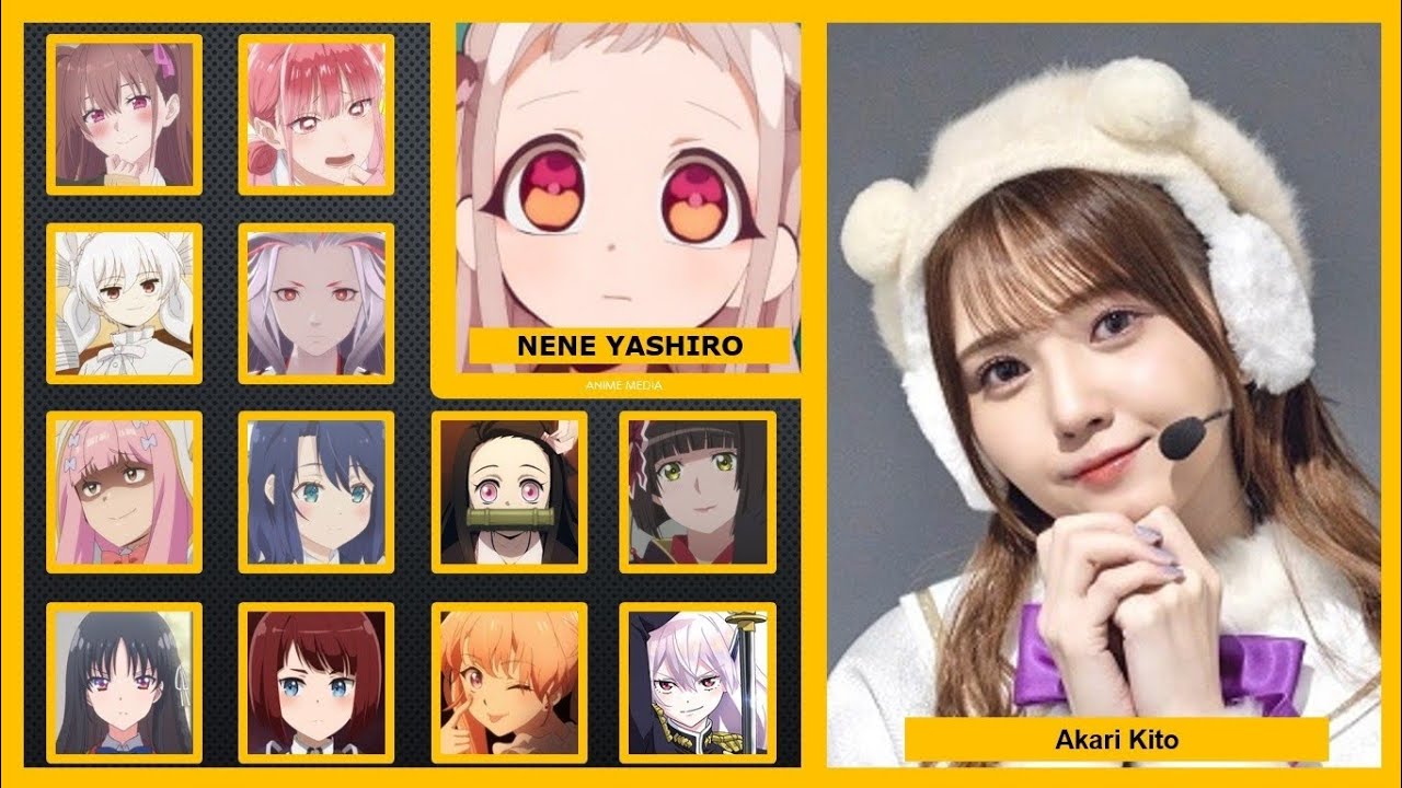 Toilet Bound Hanako-kun Japanese Voice Actors and their Characters #toiletboundhanakokun #seiyuu