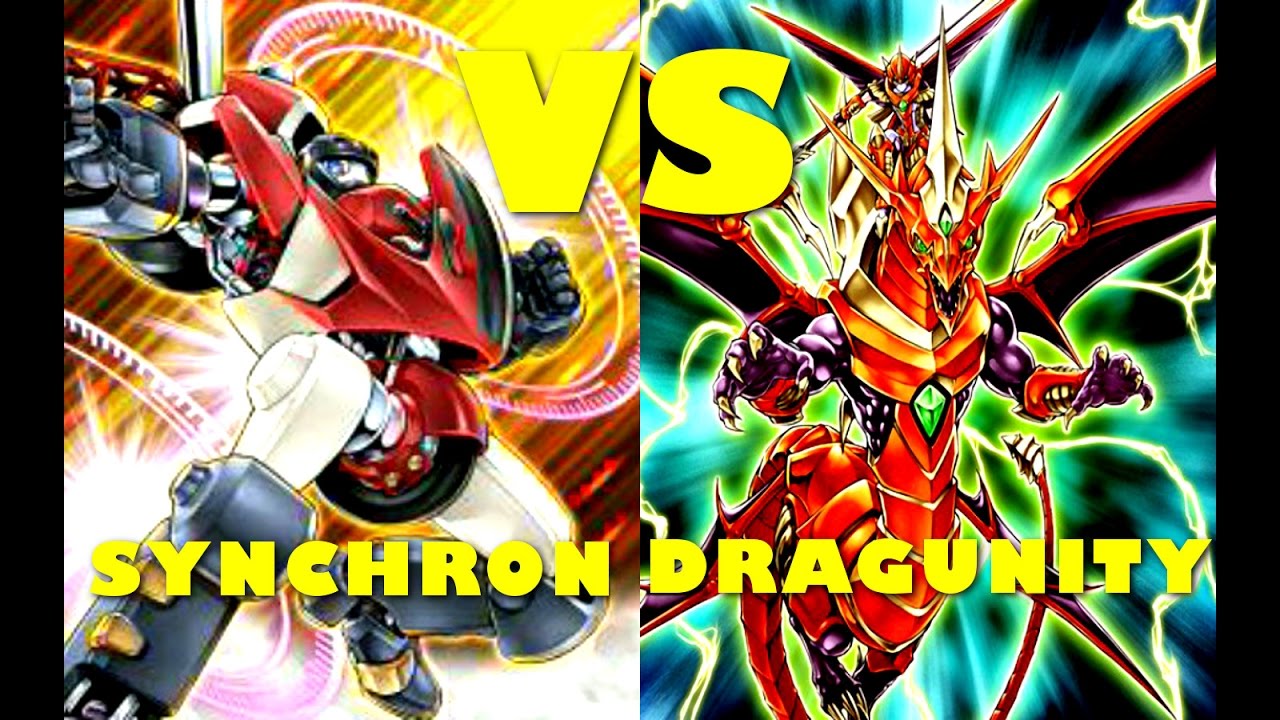 Real Life Yugioh - SYNCHRON vs DRAGUNITY | October 2016 Scrub League