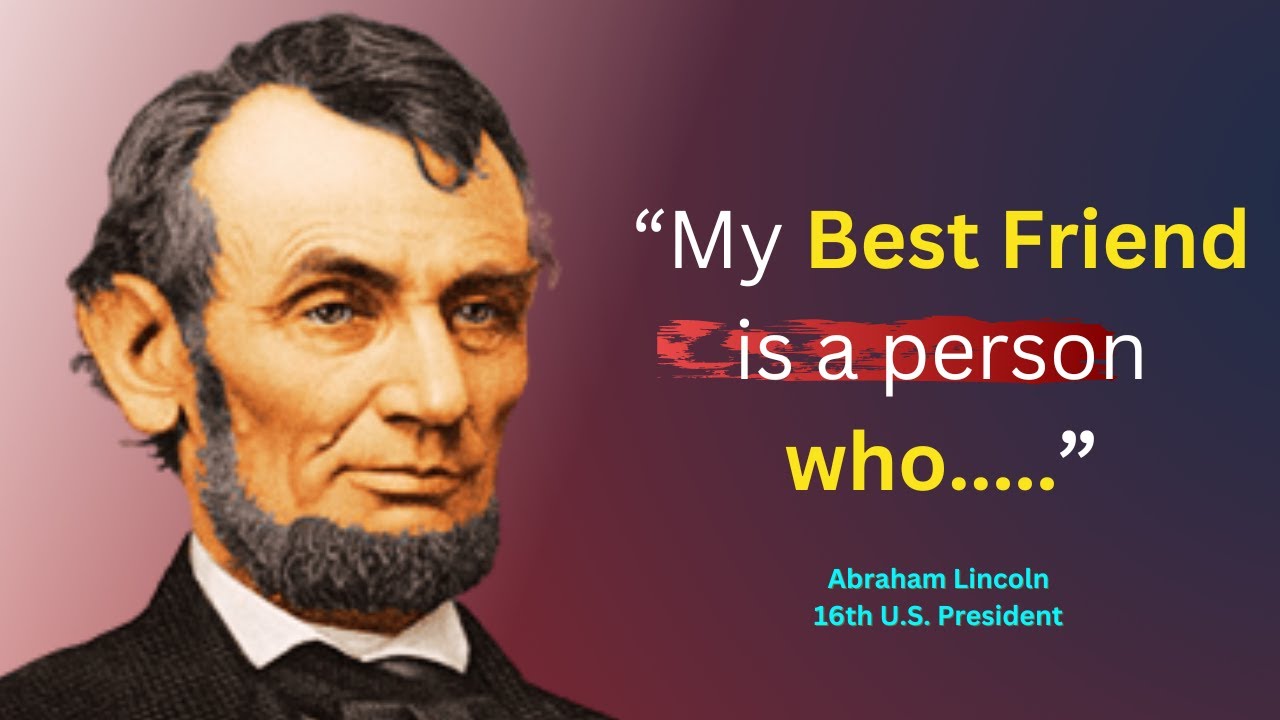 ABRAHAM LINCOLN 'S MOST INSPIRATIONAL QUOTES... Deep Meaningful Quotes | Quotes - Light Up My Mind