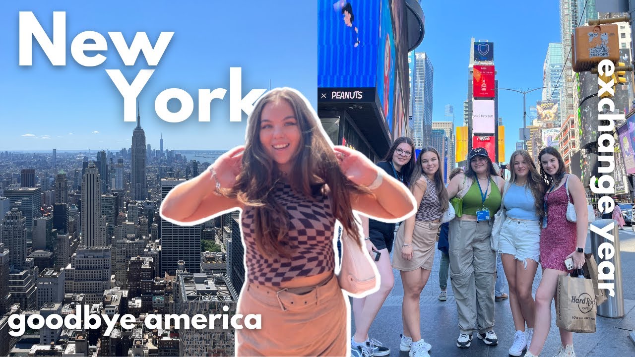 moving back after my exchange year | new york & flying to sweden after 10 months