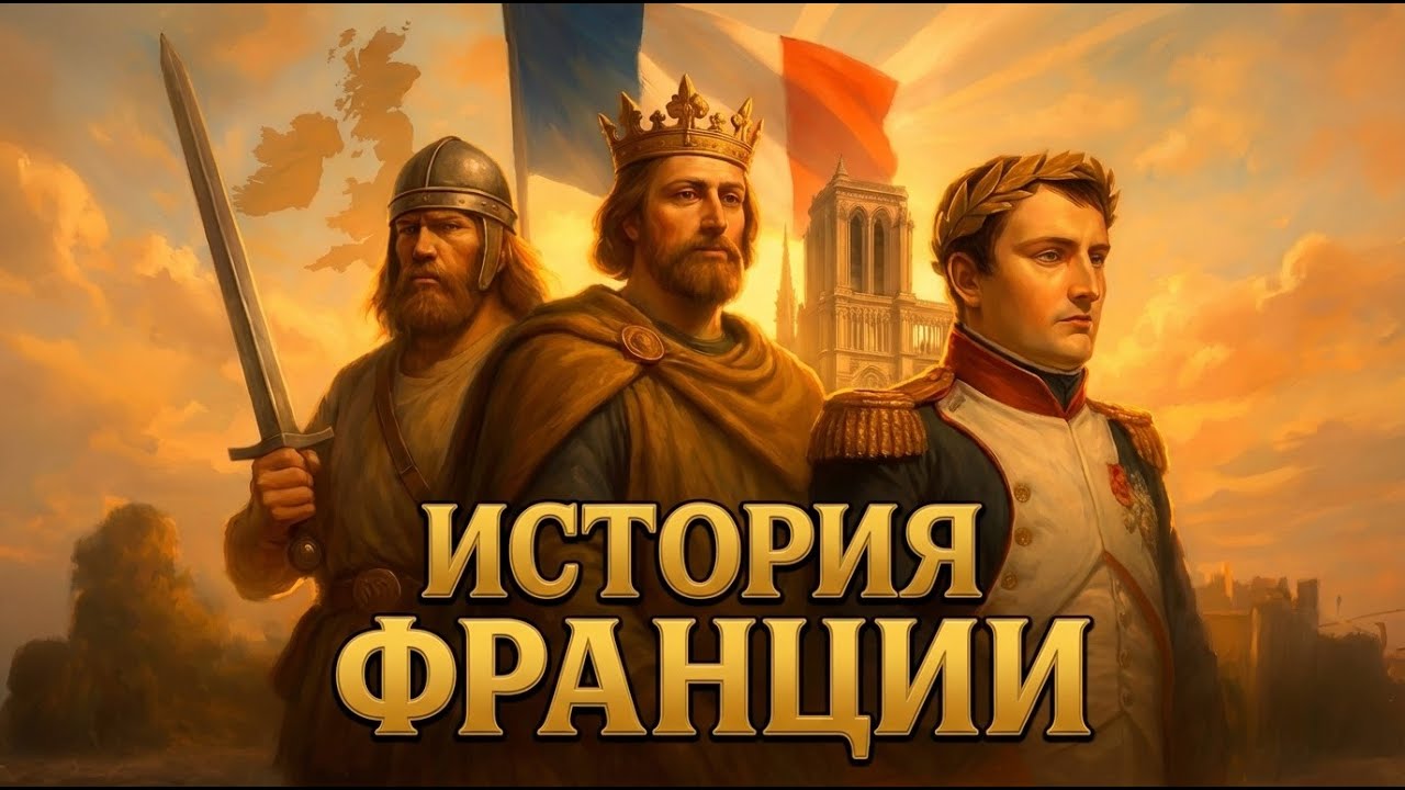 УДИВИТЕЛЬНАЯ история Франции: от галлов до НАПОЛЕОНА!