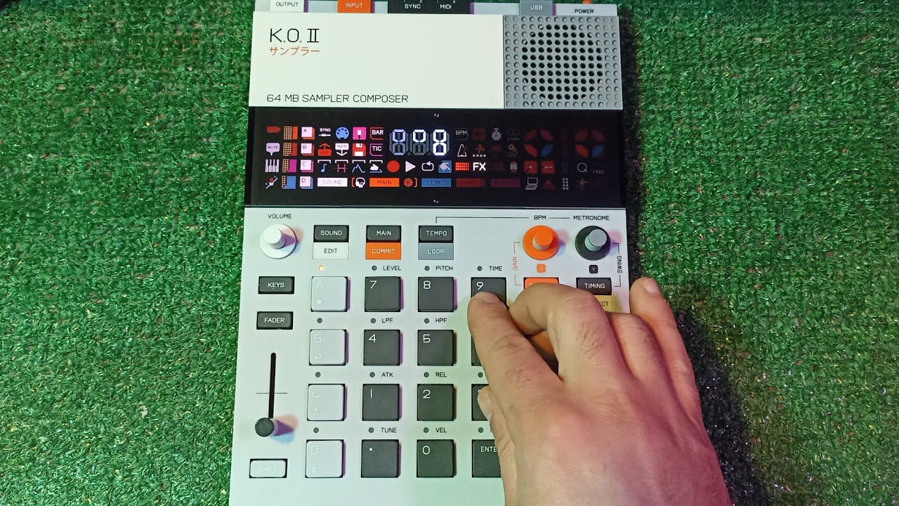 MASTERVEGE! EP133KOII First beat FREE#23 [TEENAGE ENGINEERING OP1 NUMARKPT01 FLASH DELAY]