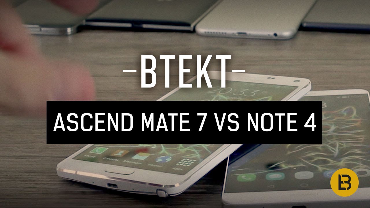 Samsung Galaxy Note 4 vs Huawei Ascend Mate 7