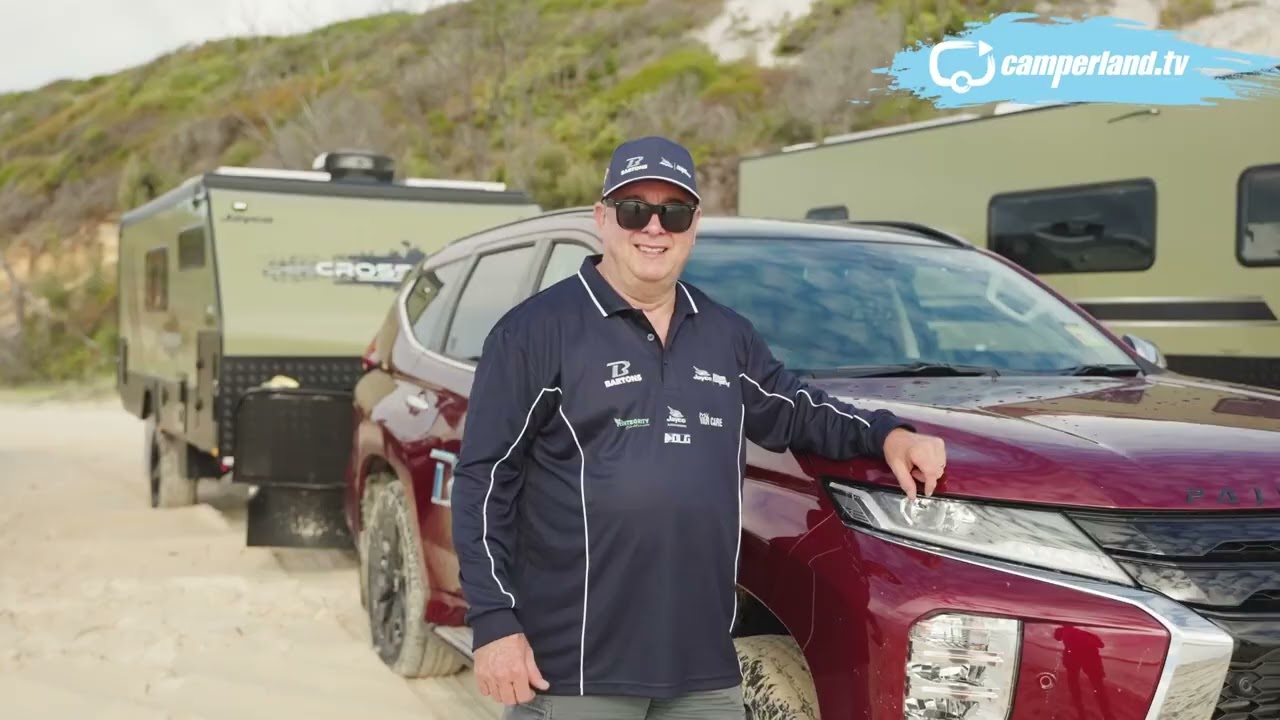 Jayco Beach Test Camperland TV Moreton