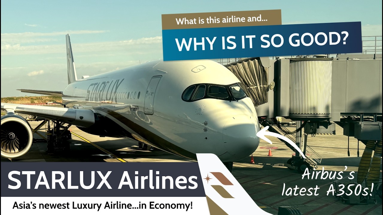 What is Starlux Airlines (星宇航空), and why is it SO GOOD? Transpacific from Singapore to San Francisco