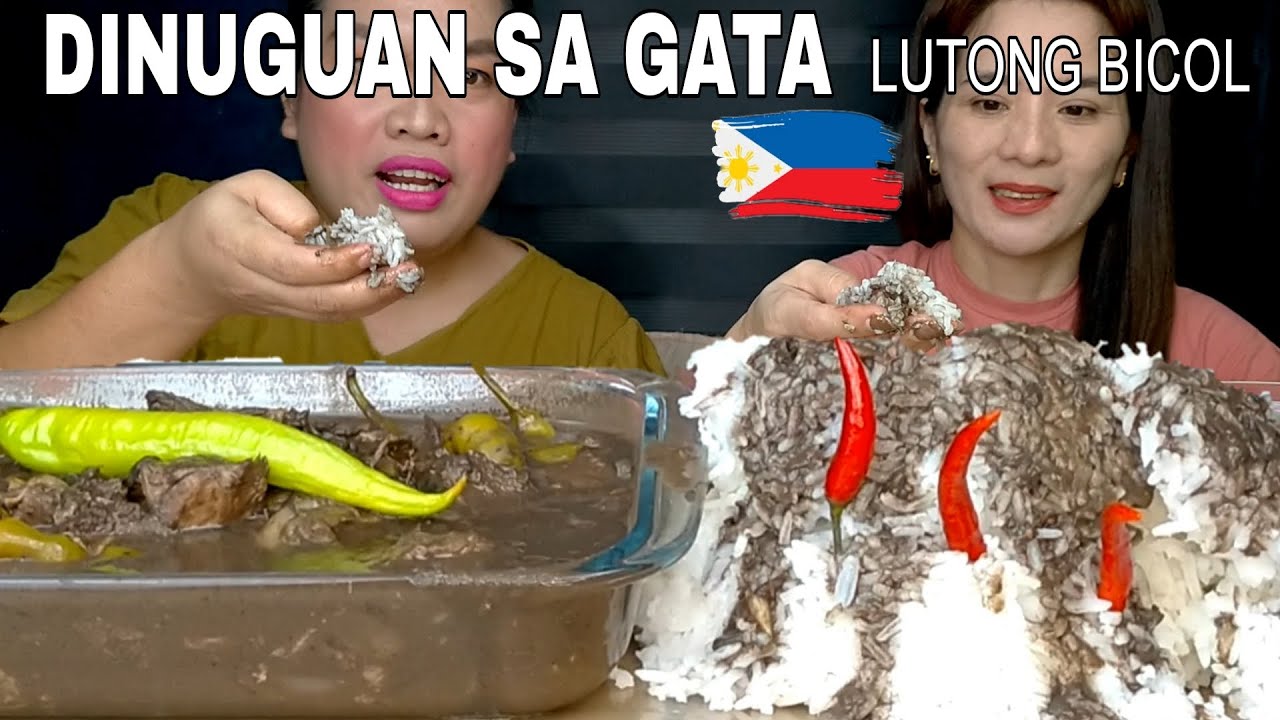 DINUGUAN SA GATA NG BICOL | MUKBANG PHILIPPINES