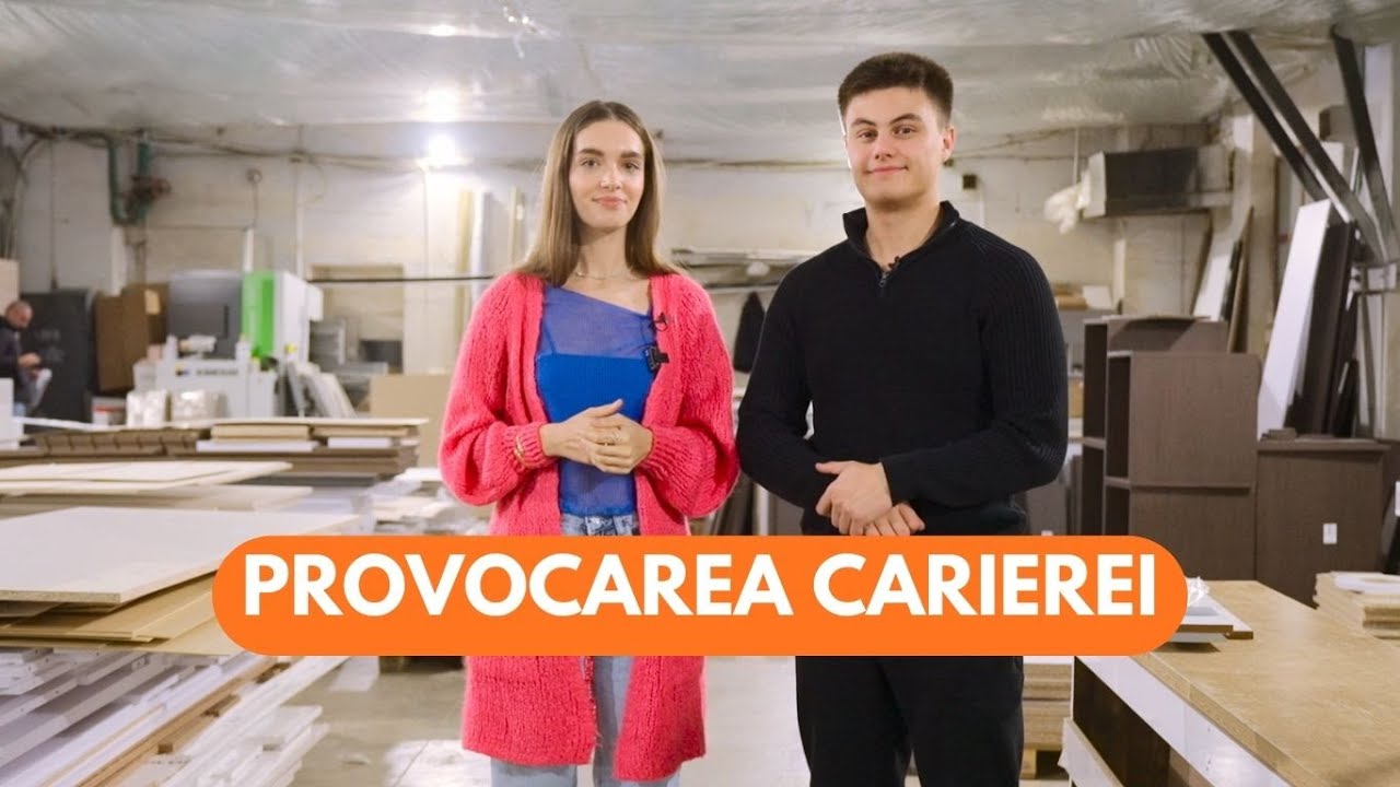 Provocarea Carierei - Producători de mobilă pentru o zi!