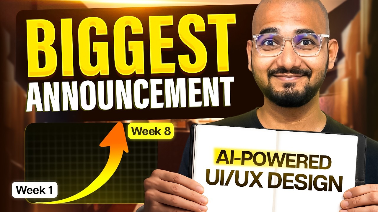 Big Announcement - The ONLY UI/UX Program You&rsquo;ll Ever Need (Tamil) | Thoufiq M