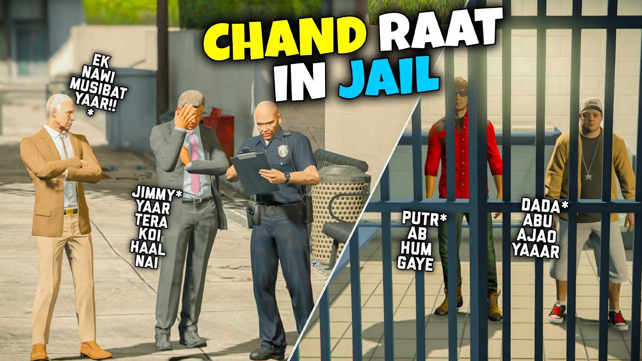 CHAND RAAT MUBARAK | GONE WORNG IN JAIL | GTA 5 PAKISTAN