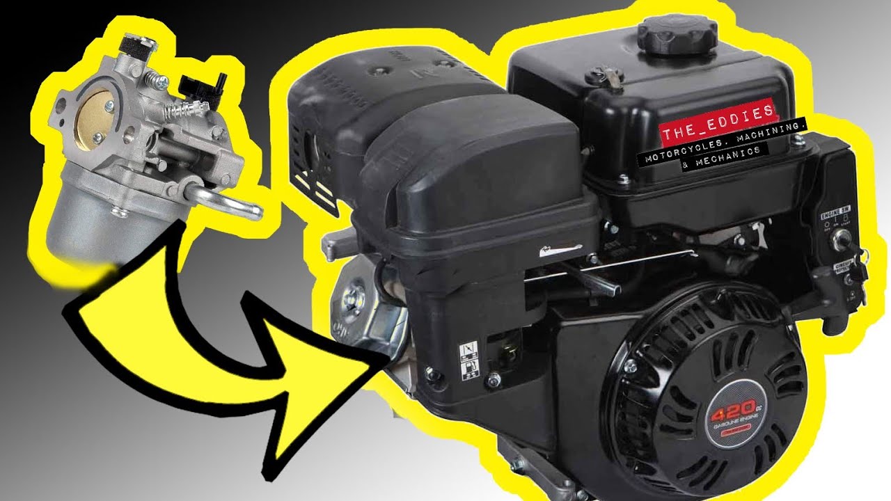 New carburetor on an old Predator engine