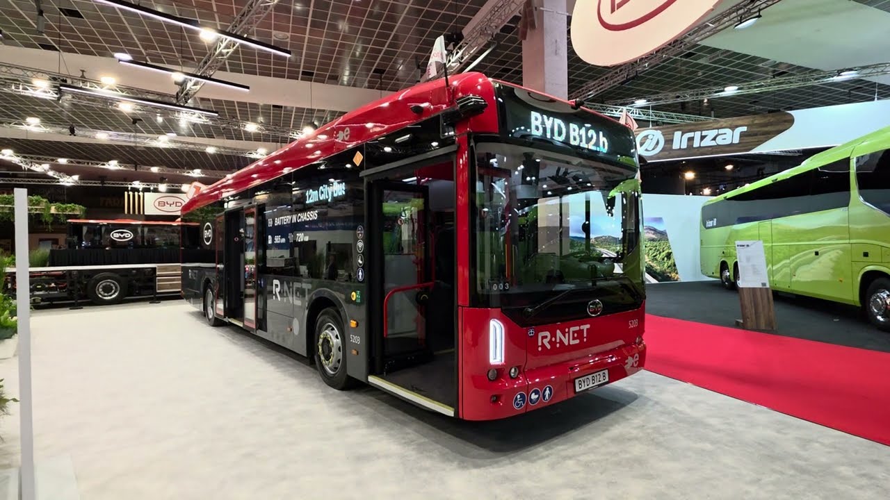 BYD B12.b Electric Bus - Busworld Europe 2025