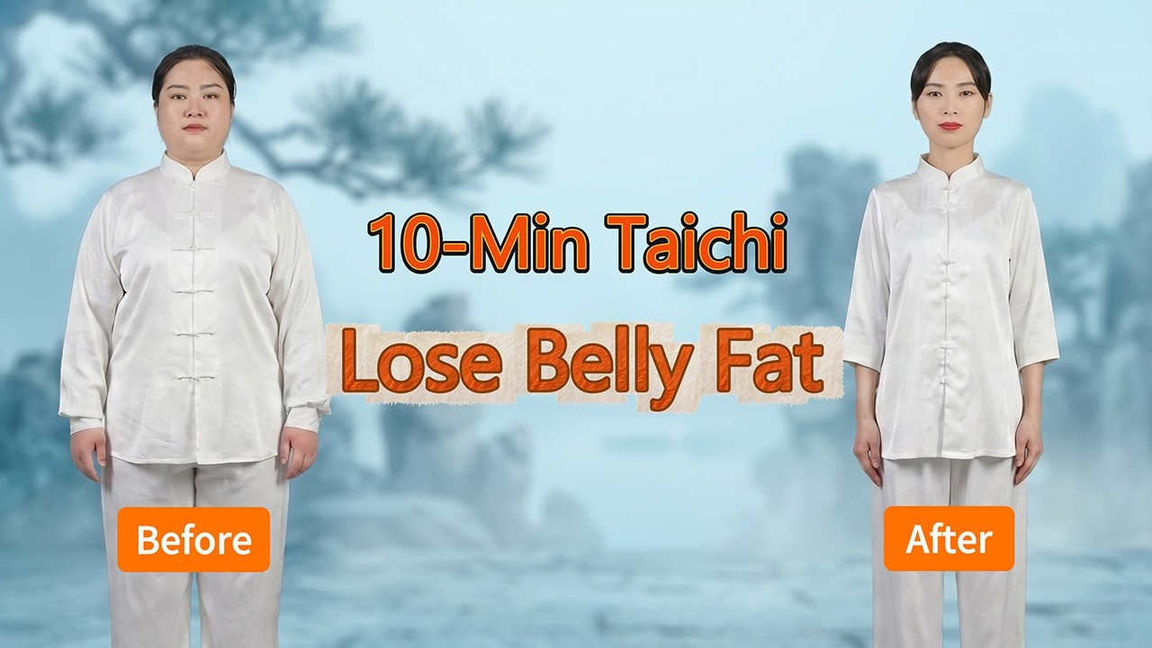 10-minutowy trening Tai Chi spalający tłuszcz, dodający energii, poprawiający zdrowie i wyszczupl...