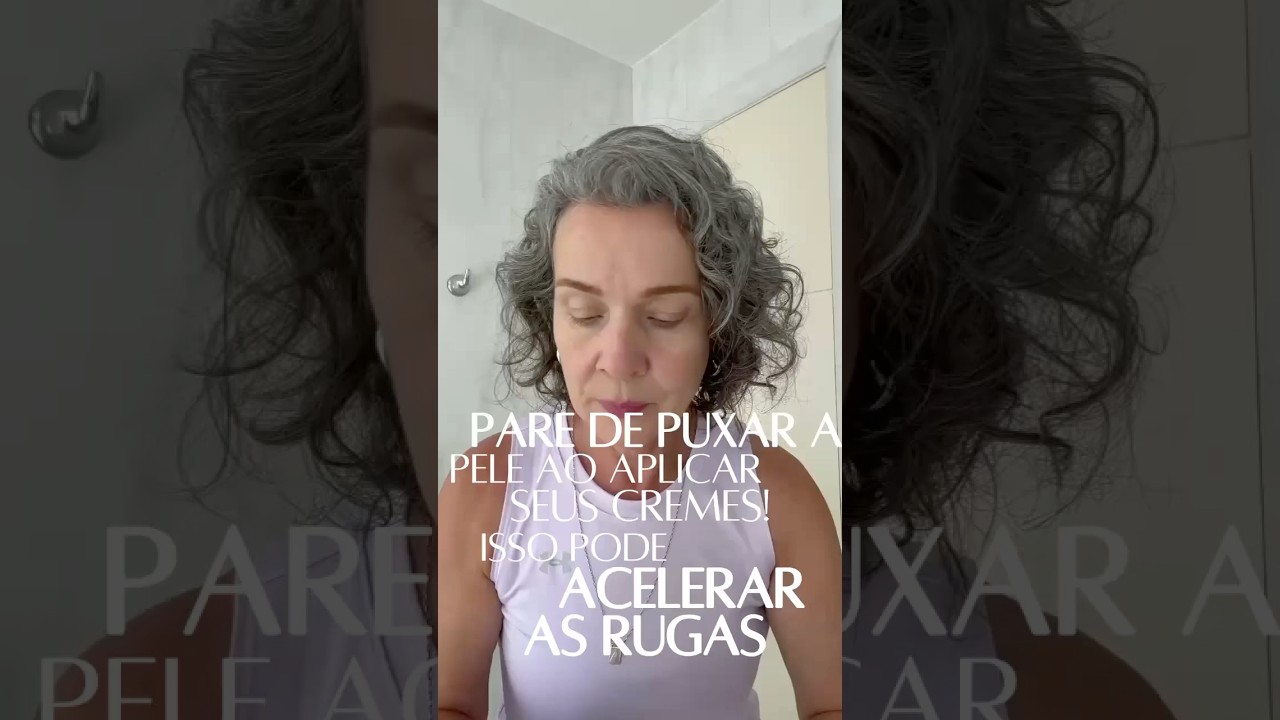 Fa&ccedil;a isso se quiser ter mais rugas!