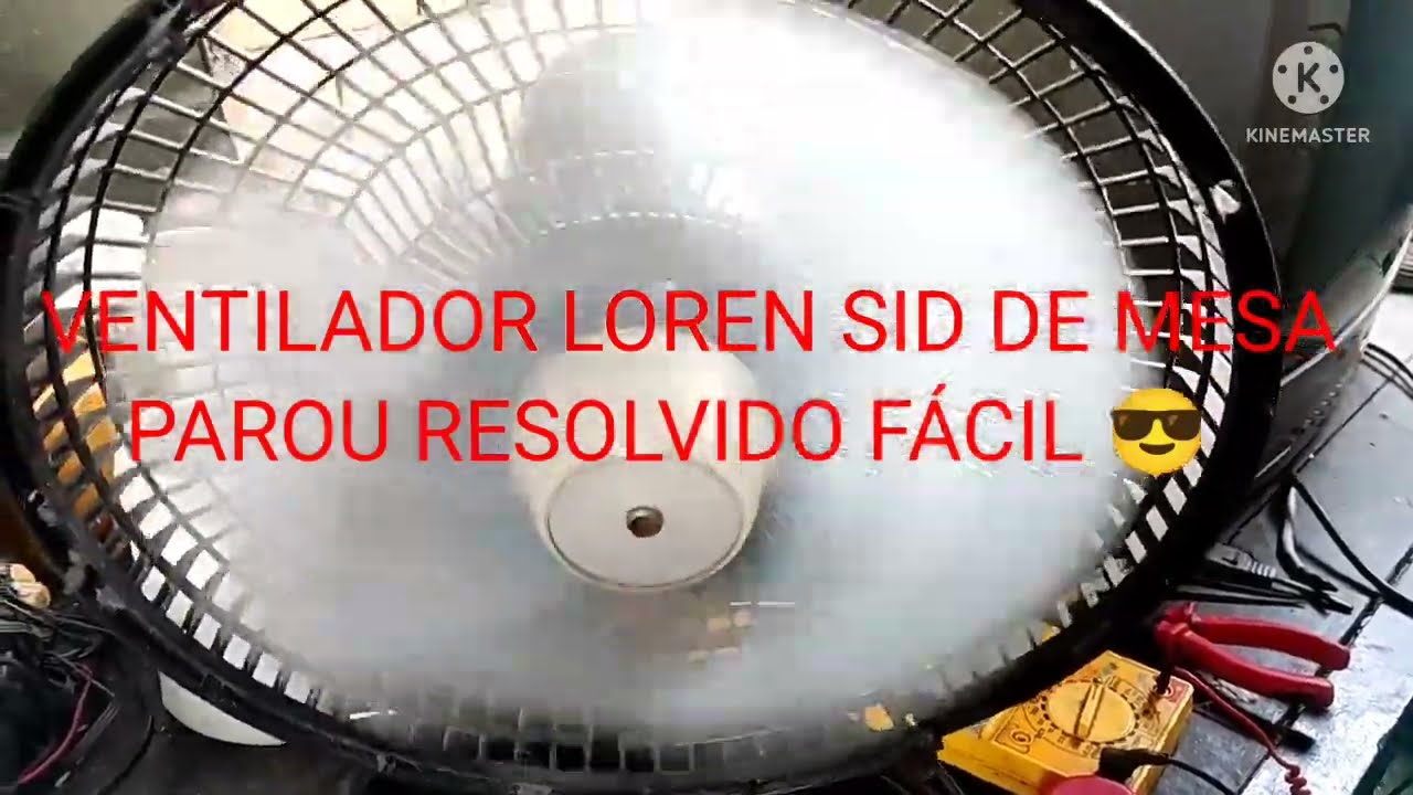 VENTILADOR LOREN SID  DE MESA NÃO FUNCIONA RESOLVIDO 😎