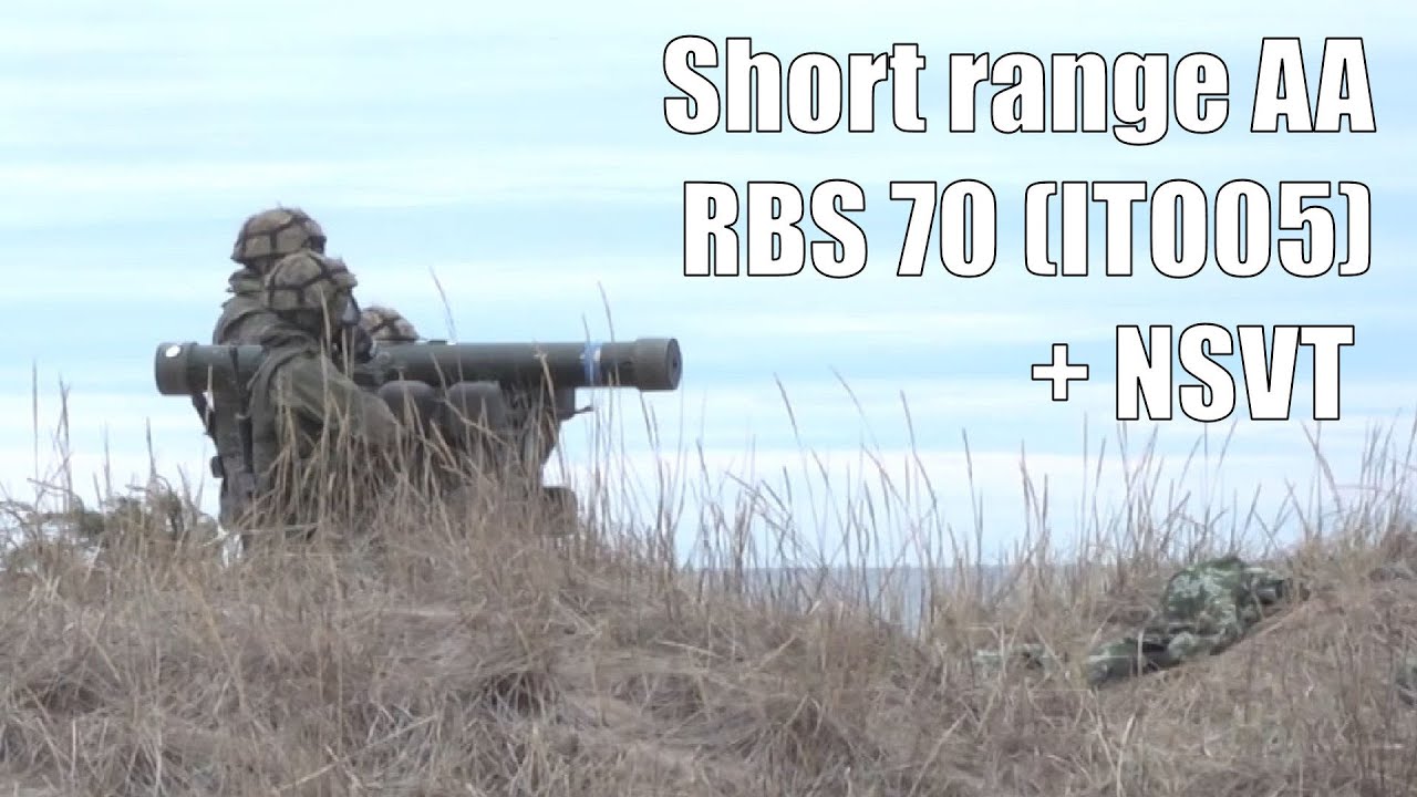 Air Defence Training -  RBS 70 MANPADS and NSVT Machine Guns - ADEX Mallet Strike 1/24