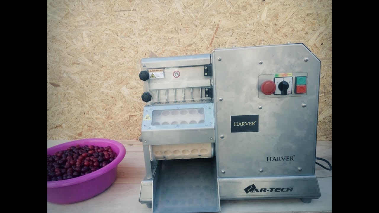 Новинка! Машина для удаления косточек из вишни! Cherry pitting machine Harver DM200-C