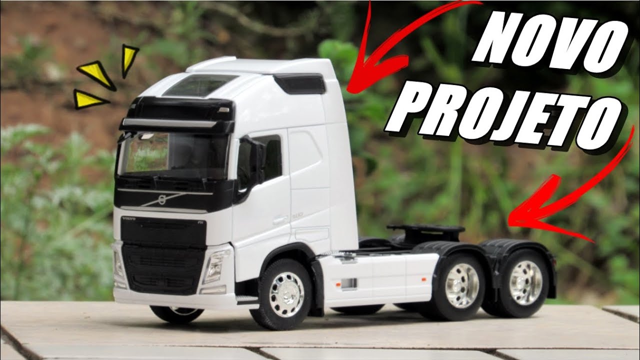 COMPREI UM MINI VOLVO FH PRA MONTAR NO CANAL