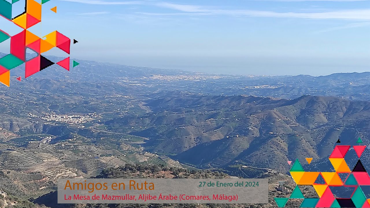 Ruta La Mesa de Mazmullar, Aljibe Árabe (Comares, Málaga)